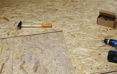 Технология монтажа чернового пола из ОСБ и фанеры